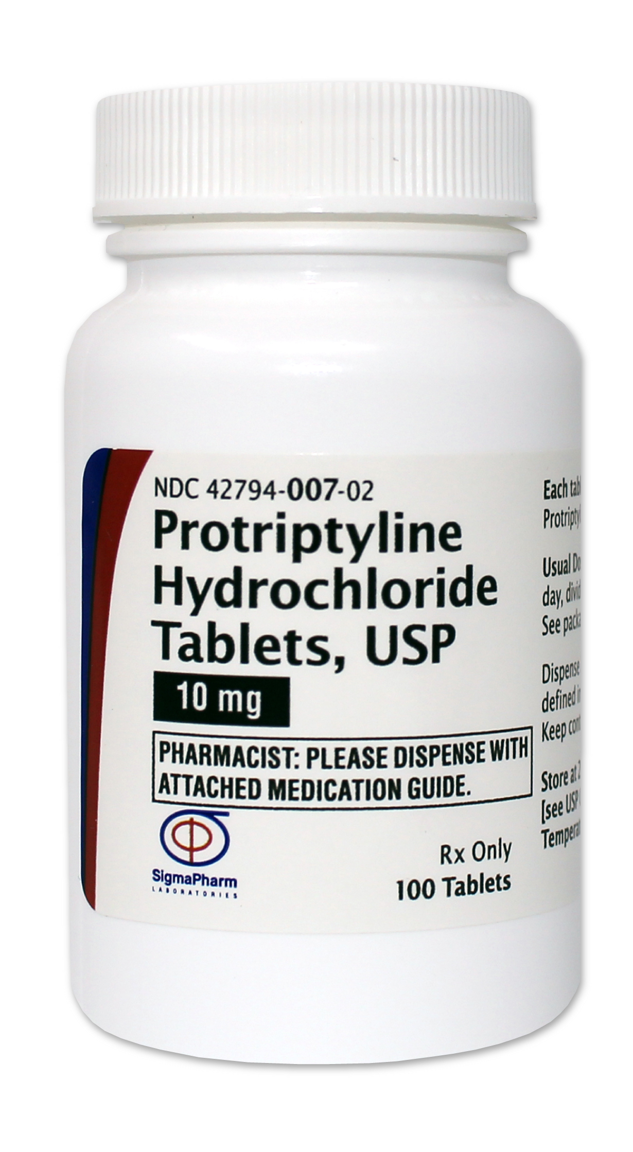 Protriptyline Hydrochloride Tablets, USP | Sigmapharm Laboratories, LLC